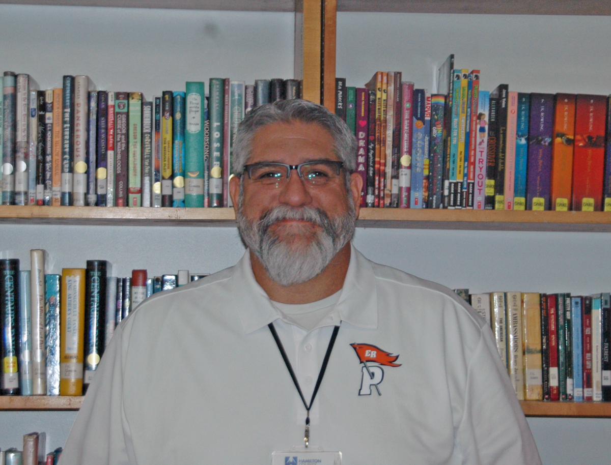 Dr. Joe Gerez, Principal of East Ridge Middle School